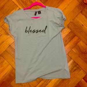 Cynthia Rowley Fatigue green Blessed Tee